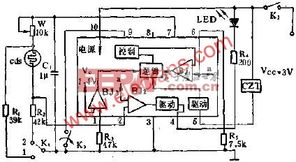 SF1212自动曝光集成电路的应用电路图解析